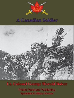 cover image of A Canadian Soldier